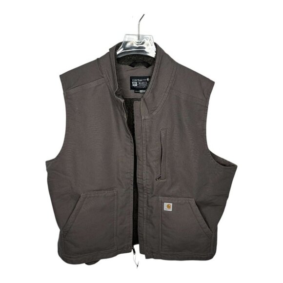NWT Carhartt Women's Relaxed Fit Vest Gray Size XXL - Picture 1 of 8